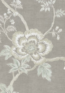 LW 160 239 Indienne Hellebore Fabric by Lewis & Wood