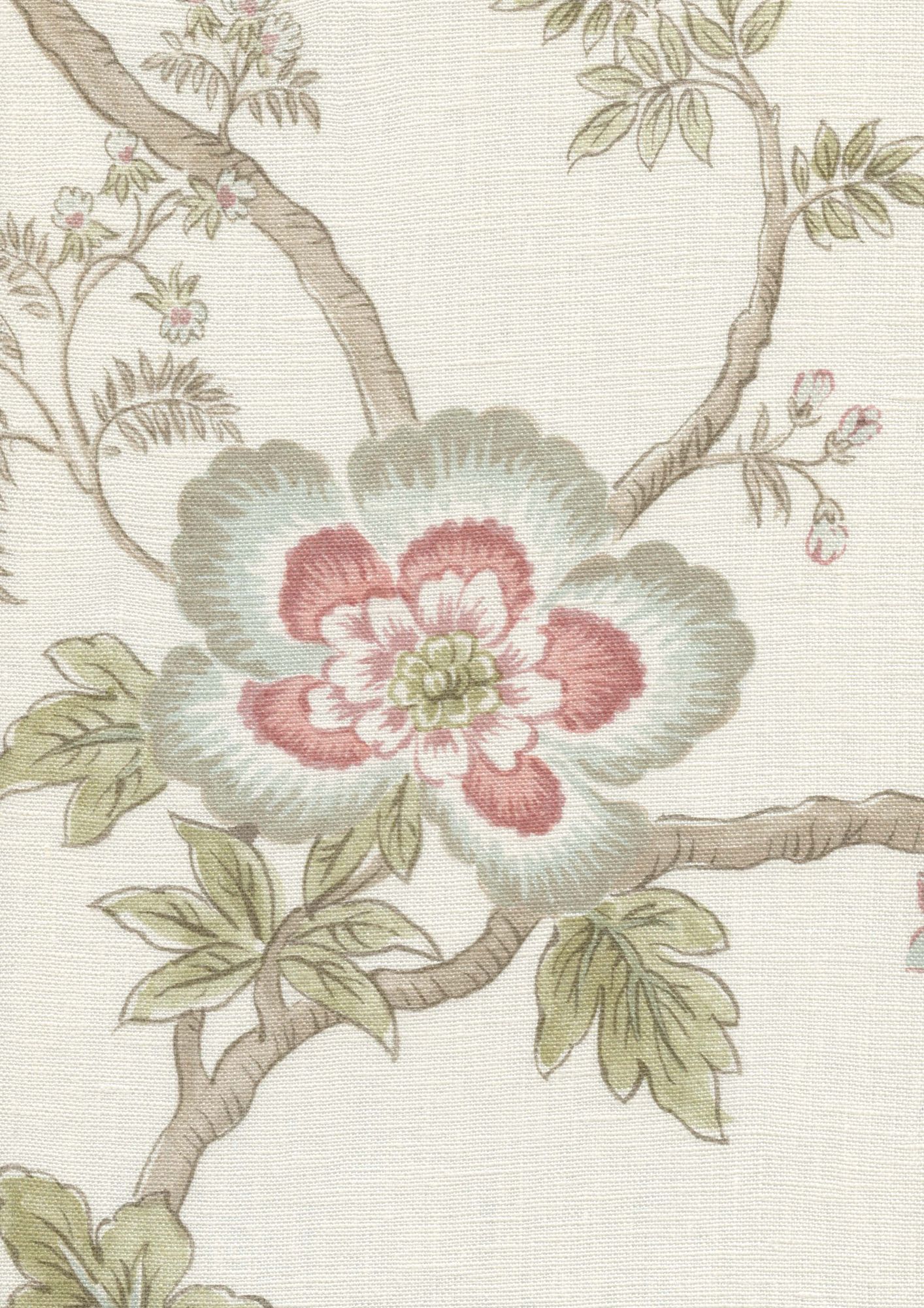 LW 160 251 Indienne Mallow Fabric by Lewis & Wood