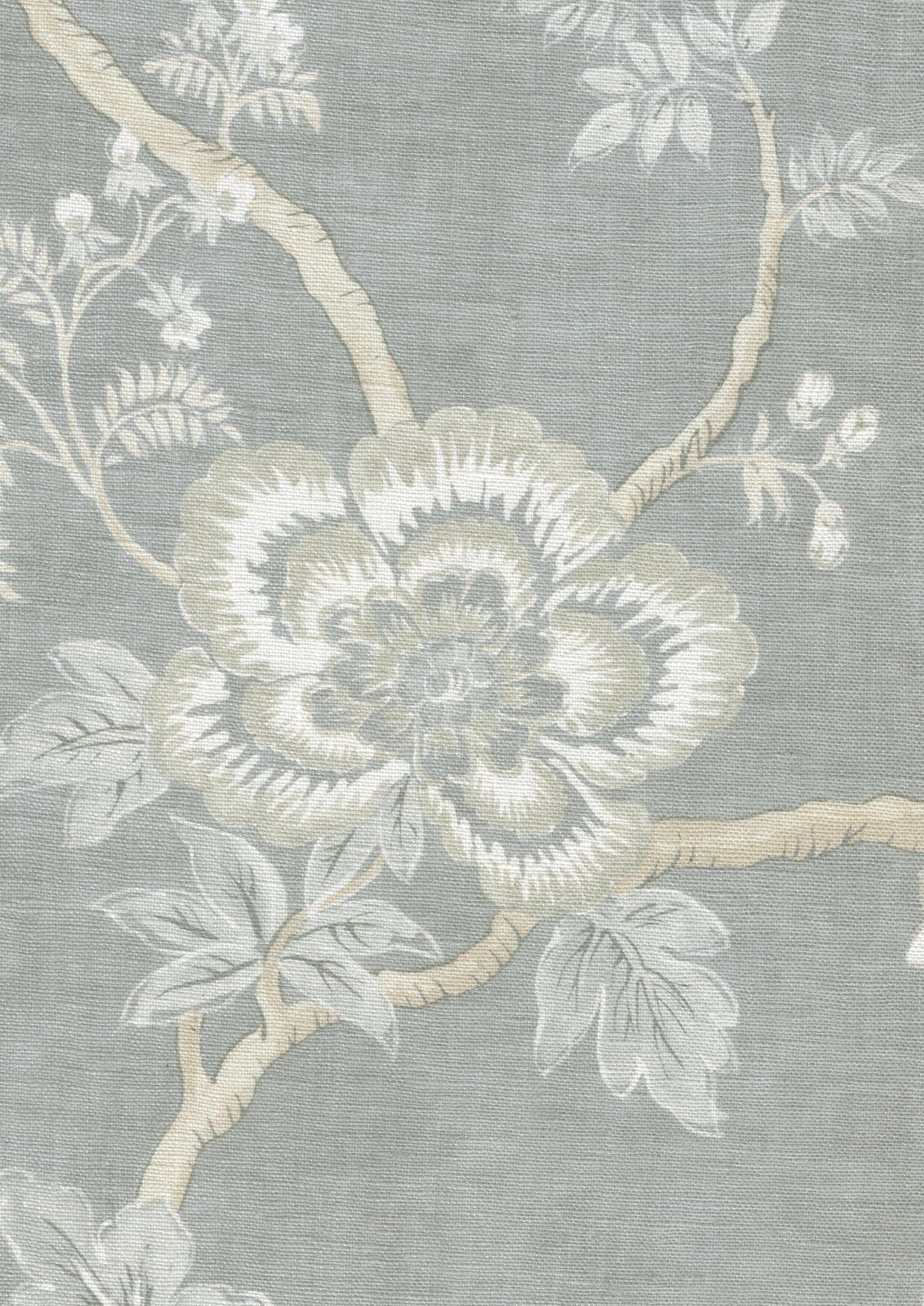 LW 160 625 Indienne Storm Fabric by Lewis & Wood