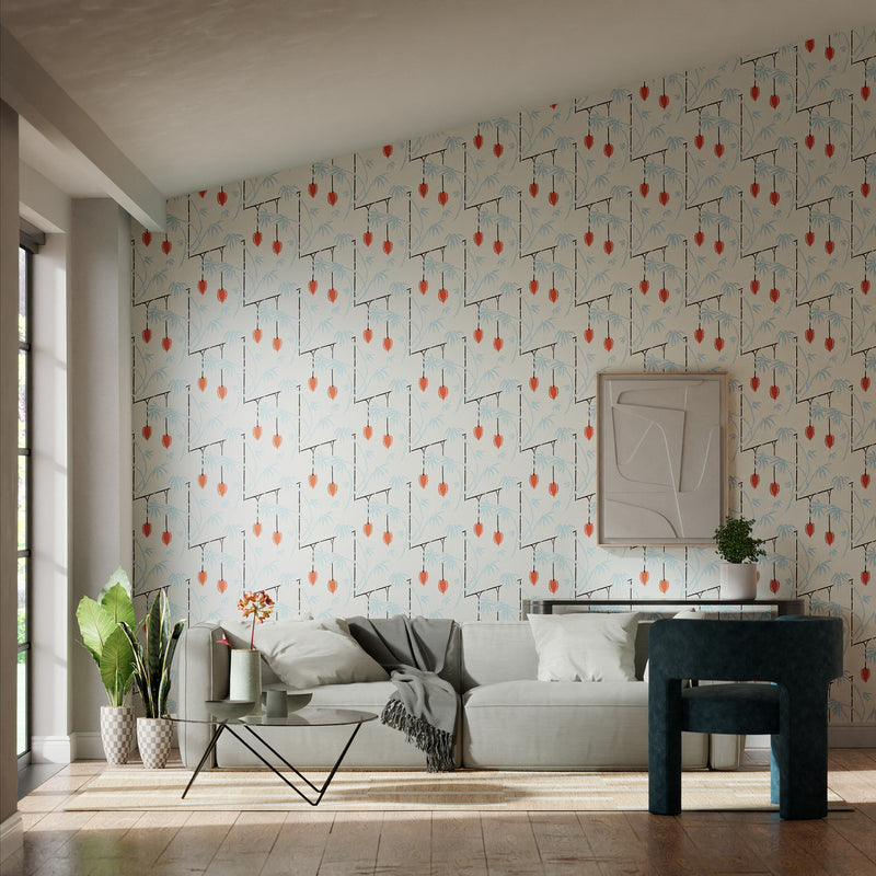112939 Kimiko Colour 3 Soft Focus Wallpaper by Harlequin