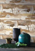 75870100 Cap Ferret L'ile Aux Oiseaux Wallpaper by Casamance