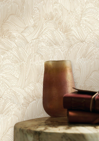 75901936 Maree Haute L'ile Aux Oiseaux Wallpaper by Casamance