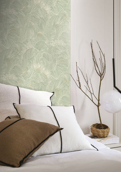 75902140 Maree Haute L'ile Aux Oiseaux Wallpaper by Casamance