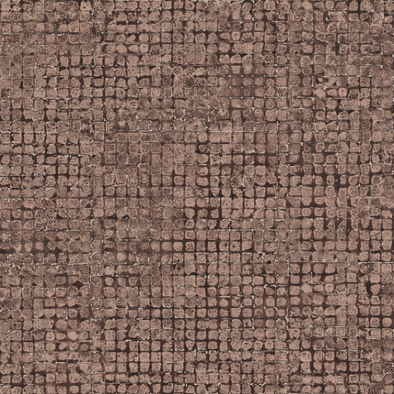 70510 Mosaico Les Thermes Cocoa Wallpaper By Arte
