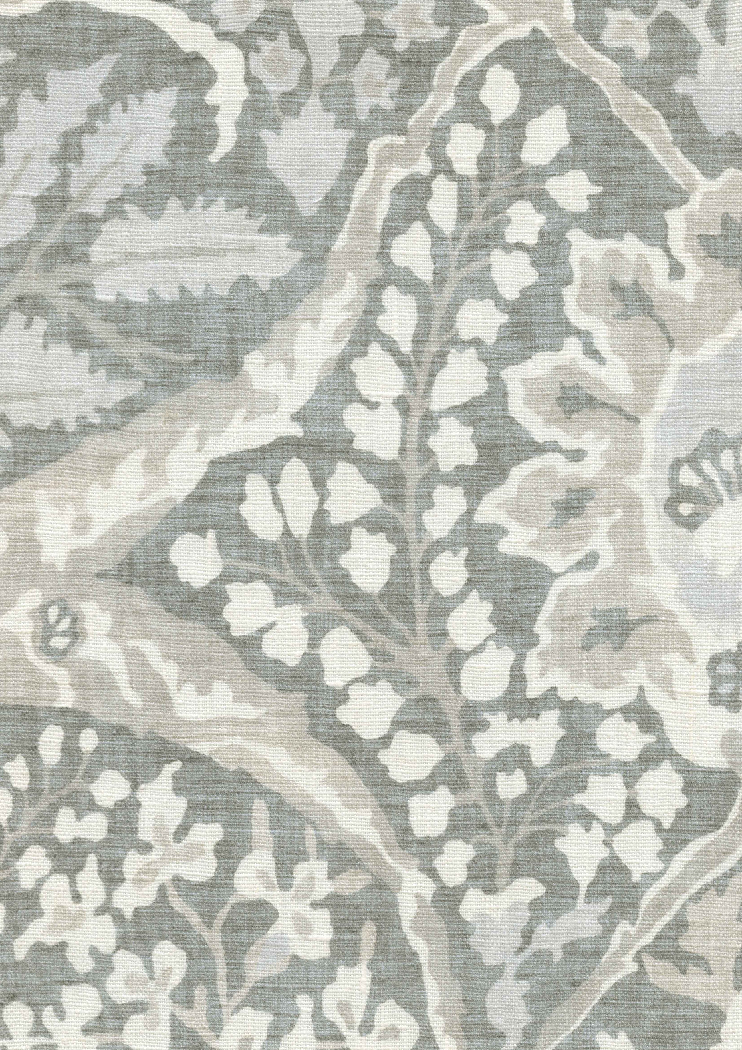 LW 332 627 Alhambra Lg 100 Sea Breeze Fabric by Lewis & Wood