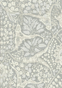 LW 332 627 Alhambra Lg 100 Sea Breeze Fabric by Lewis & Wood