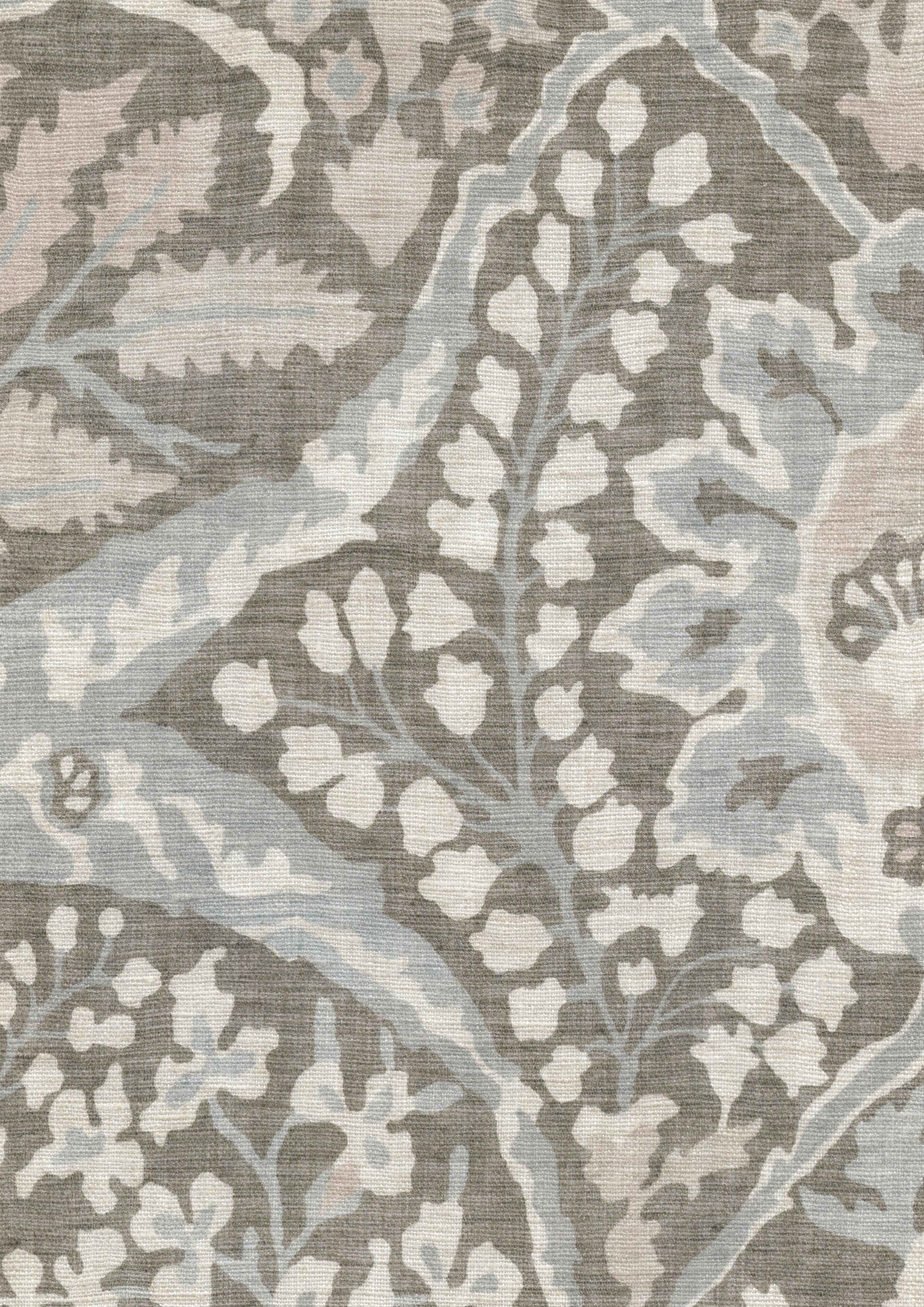 Alhambra Lg 100 Sugar Almond Bare Bones Fabric by Lewis & Wood
