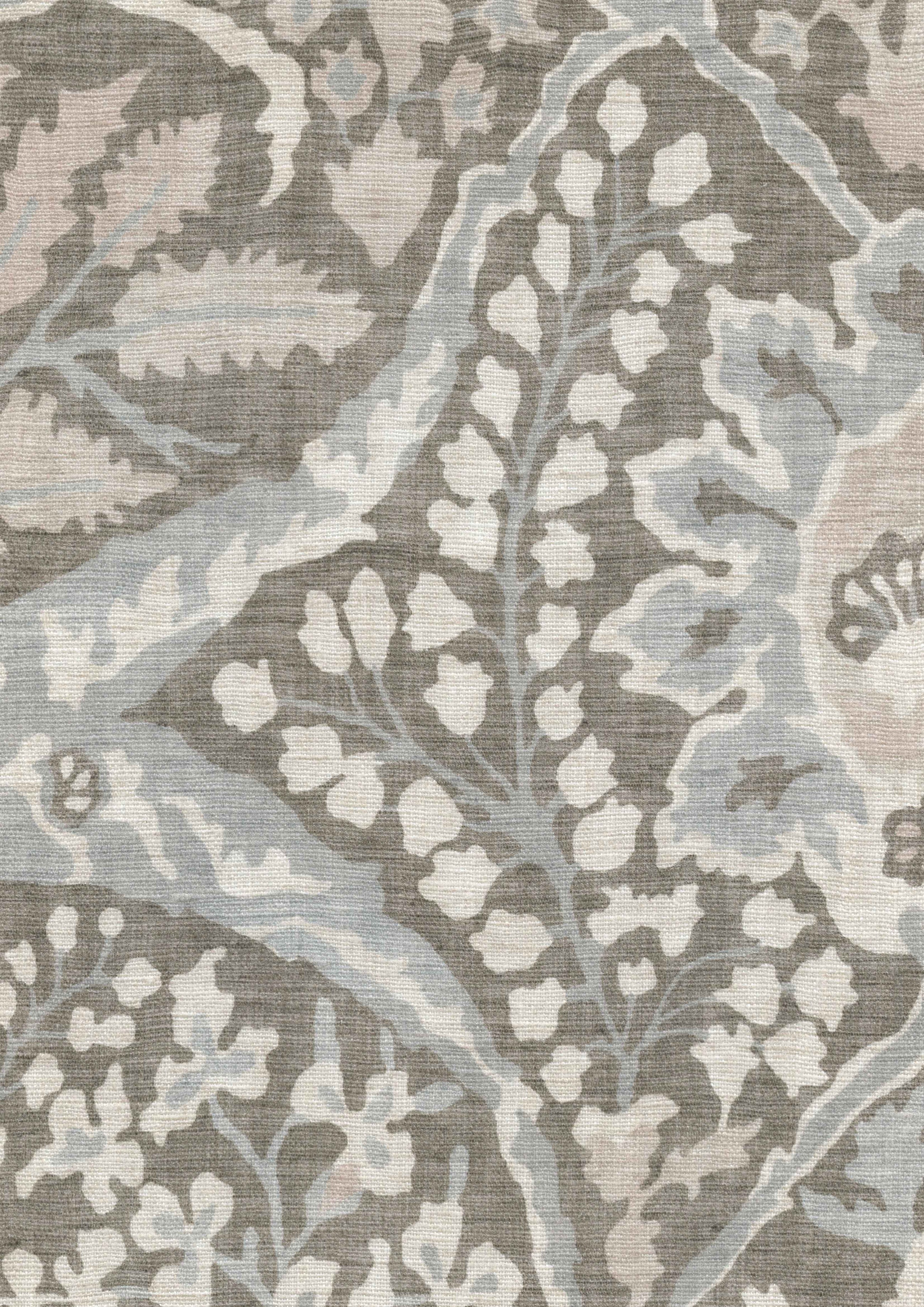 Alhambra Lg 100 Sugar Almond Bare Bones Fabric by Lewis & Wood
