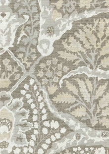 Alhambra Lg 50 Buff Bare Bones Fabric by Lewis & Wood