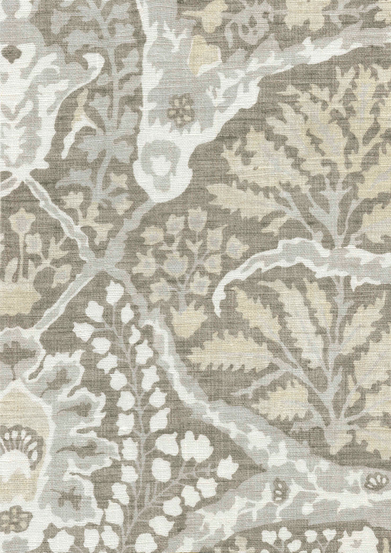 Alhambra Lg 50 Buff Bare Bones Fabric by Lewis & Wood