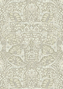 Alhambra Lg 50 Buff Bare Bones Fabric by Lewis & Wood