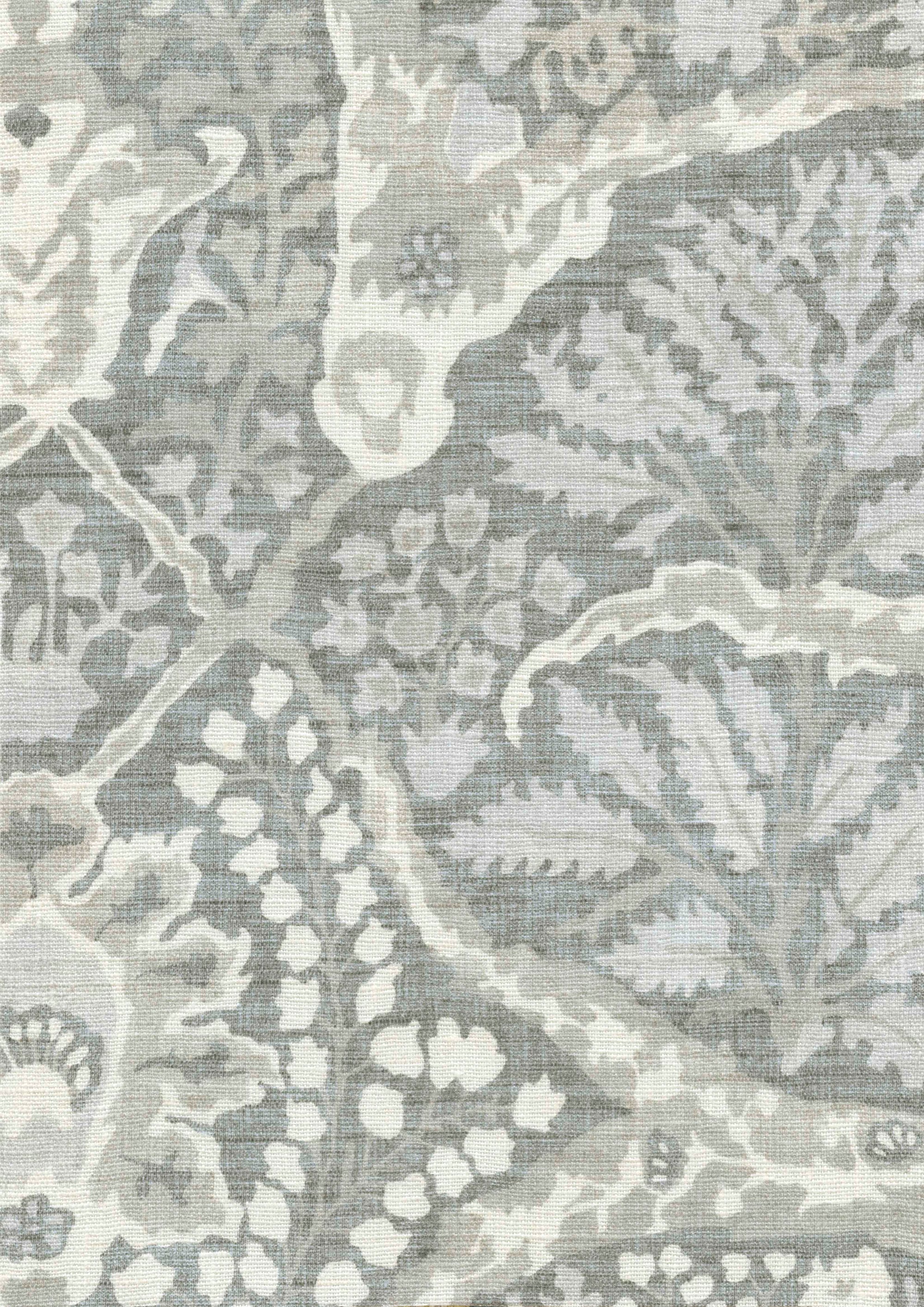 Alhambra Lg 50 Sea Breeze Bare Bones Fabric by Lewis & Wood