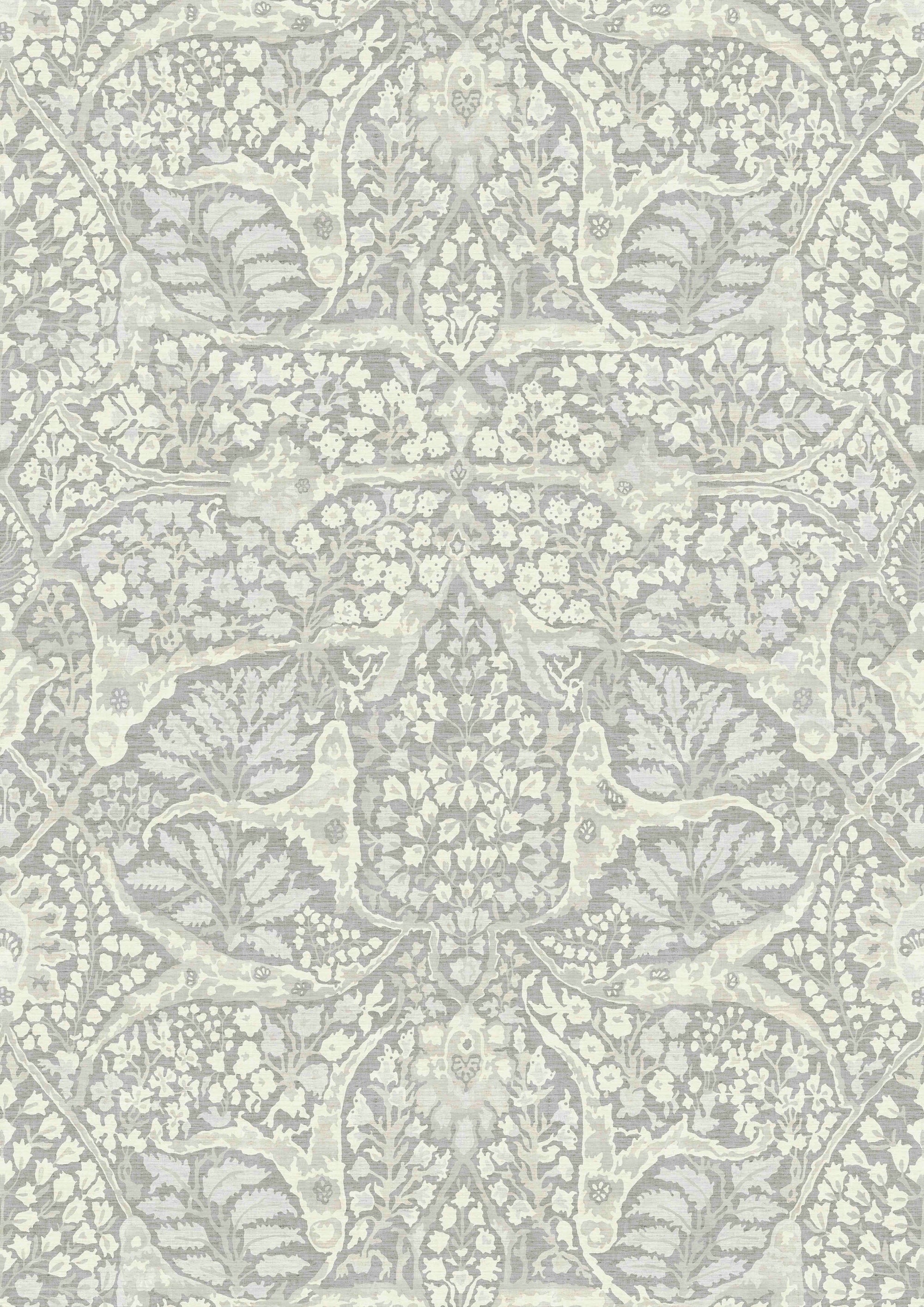 Alhambra Lg 50 Sea Breeze Bare Bones Fabric by Lewis & Wood