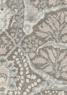 Alhambra Lg 50 Sugar Almond Bare Bones Fabric by Lewis & Wood