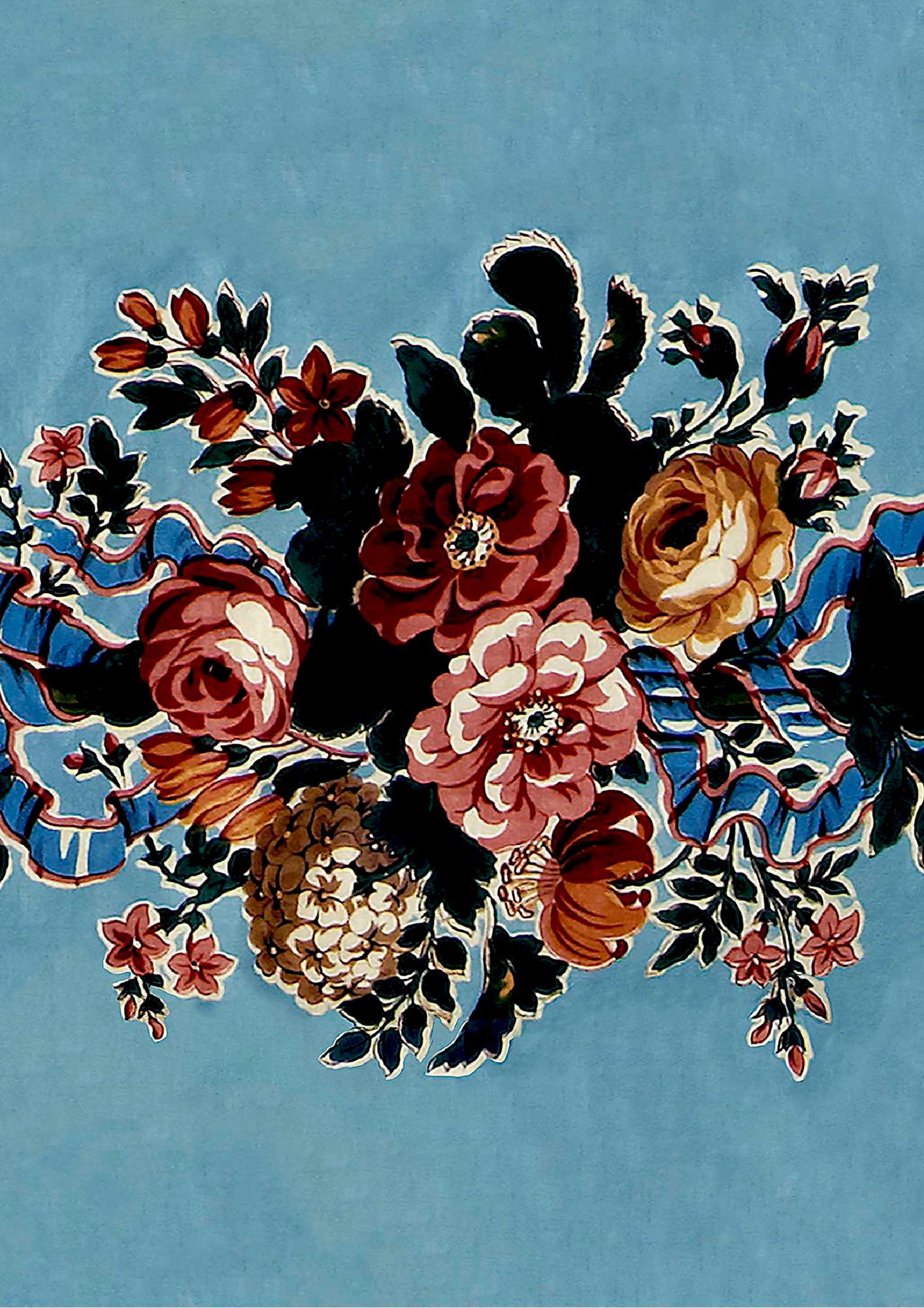 Baltimore Document Patchwork Fabric by Lewis & Wood