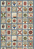 Baltimore Document Patchwork Fabric by Lewis & Wood