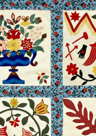 Baltimore Document Patchwork Fabric by Lewis & Wood