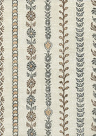 LW 324 618 Bandana Black Ginger Fabric by Lewis & Wood
