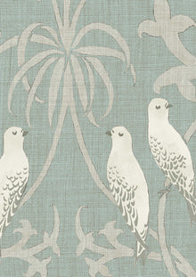 Bella Eucalyptus Wide Width Wallpaper By Lewis & Wood