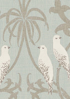 Bella Powder Wide Width Wallpaper By Lewis & Wood