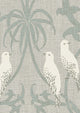 Bella Smoke Wide Width Wallpaper By Lewis & Wood