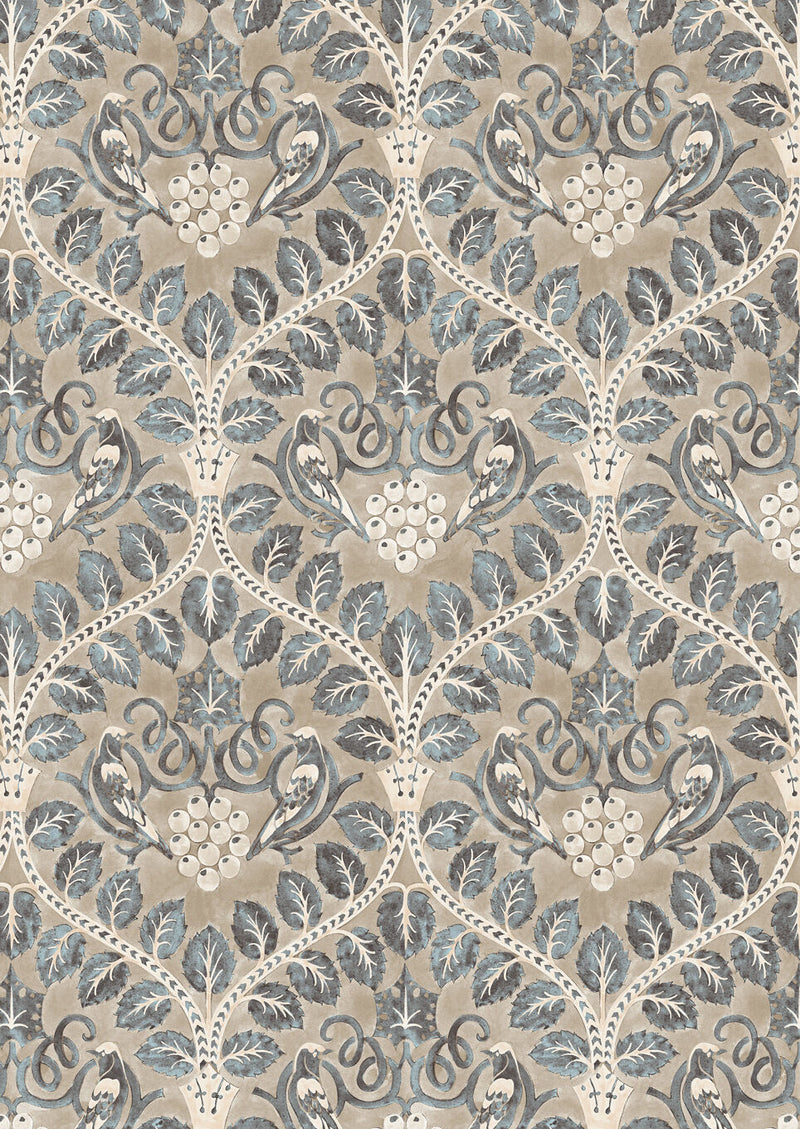 Berry Brothers Cola Wide Width Wallpaper By Lewis & Wood