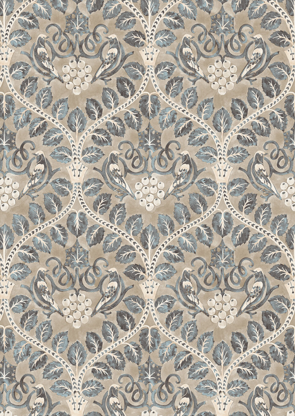 Berry Brothers Cola Wide Width Wallpaper By Lewis & Wood