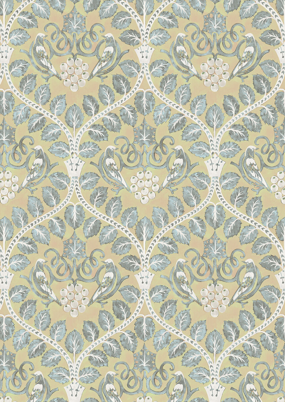 Berry Brothers Pippin Wide Width Wallpaper By Lewis & Wood