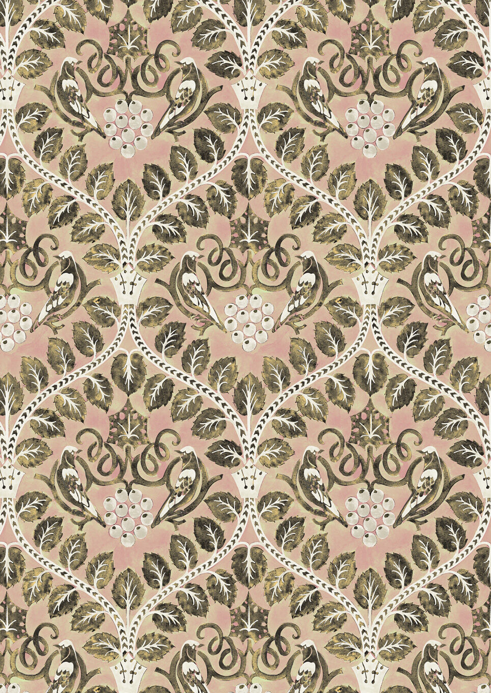 Berry Brothers Tequila Wide Width Wallpaper By Lewis & Wood