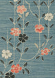 Blossom Coral Sea Wax Works Fabric by Lewis & Wood