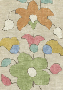 Chamba Allsorts Sprigs & Twigs Fabric by Lewis & Wood