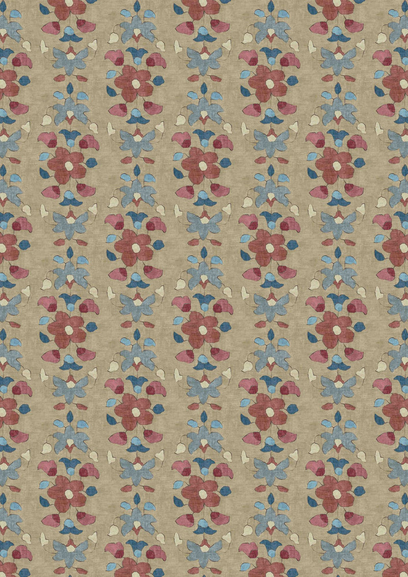 LW 373 680 Chamba Gemstone Fabric by Lewis & Wood