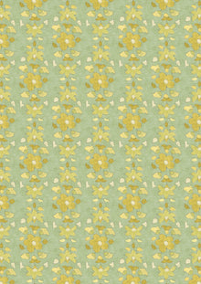 LW 373 681 Chamba Lemongrass Fabric by Lewis & Wood
