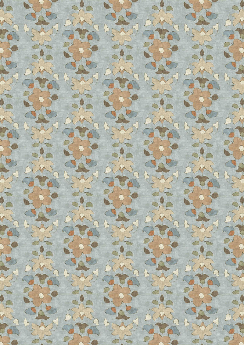 LW 373 682 Chamba Woodland Fabric by Lewis & Wood
