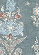 Citadel Blue Almond Mediterranea Wallpaper by Lewis & Wood