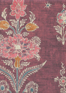 LW 322 615 Citadel Turkish Rose Fabric by Lewis & Wood