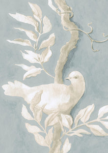 LW 217 368 Doves Rock Dove Wallpaper by Lewis & Wood