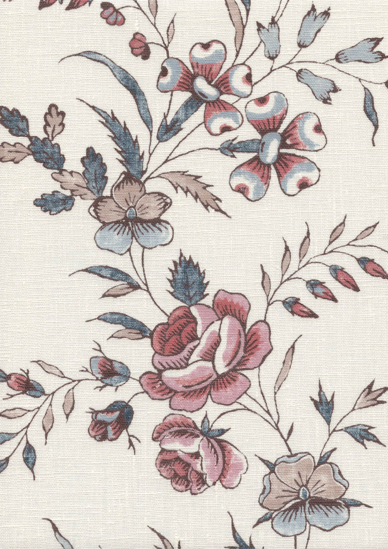 LW 315 252 Fleurie Anemone Fabric by Lewis & Wood