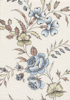 LW 315 613 Fleurie Forget-Me-Not Fabric by Lewis & Wood
