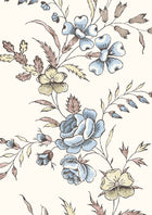 LW 315 613 Fleurie Forget-Me-Not Wallpaper by Lewis & Wood