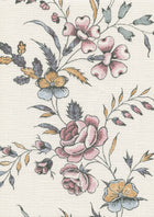 LW 315 611 Fleurie Honeysuckle Fabric by Lewis & Wood