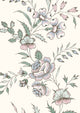 Fleurie Peppermint Rose Entente Cordiale Wallpaper by Lewis & Wood