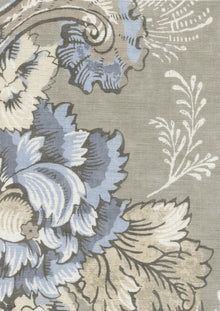 LW 379 686 Georgia Blue Oyster Fabric by Lewis & Wood