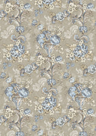 LW 379 686 Georgia Blue Oyster Fabric by Lewis & Wood