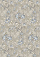 Georgia Blue Oyster History Papers Wallpaper by Lewis & Wood