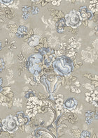 LW 379 686 Georgia Blue Oyster Wallpaper by Lewis & Wood