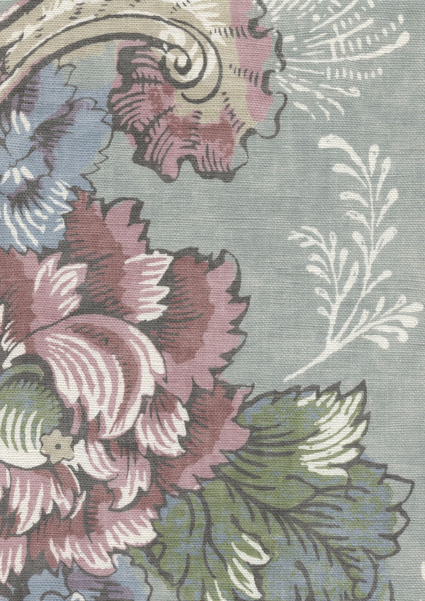 LW 379 38 Georgia Document Fabric by Lewis & Wood