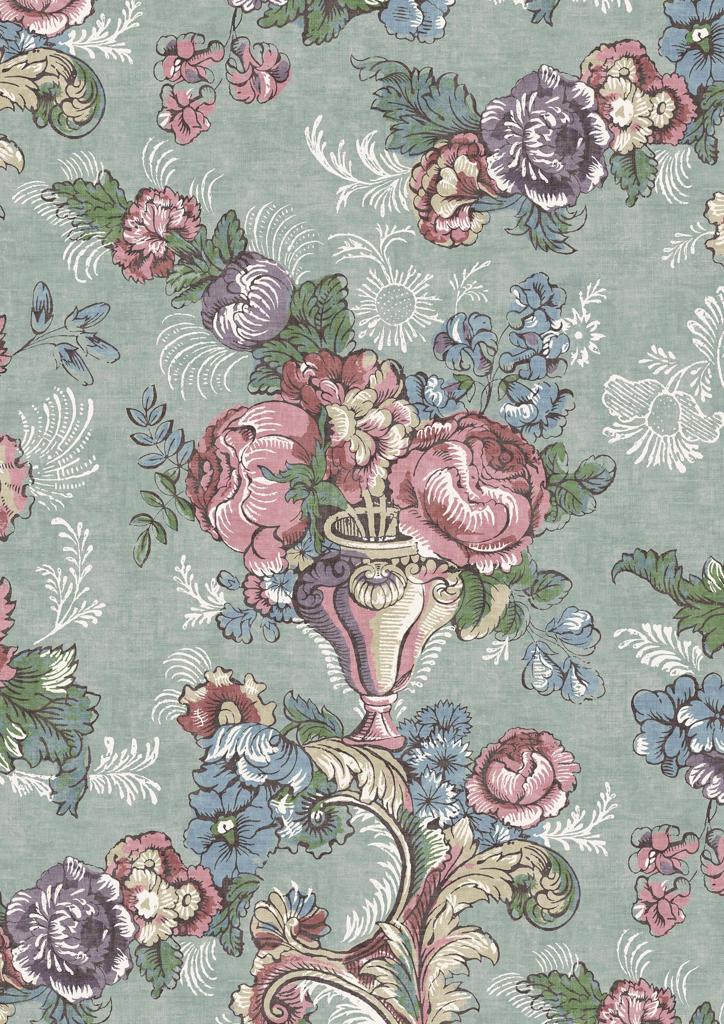 Georgia Document History Papers Fabric by Lewis & Wood