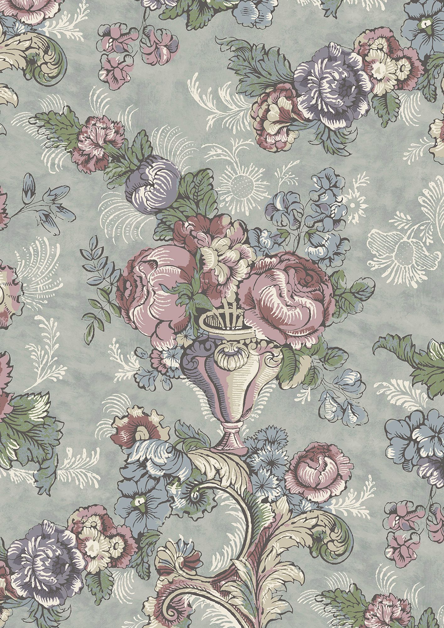 LW 379 38 Georgia Document Wallpaper by Lewis & Wood