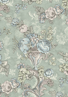 LW 379 687 Georgia Flora Wallpaper by Lewis & Wood